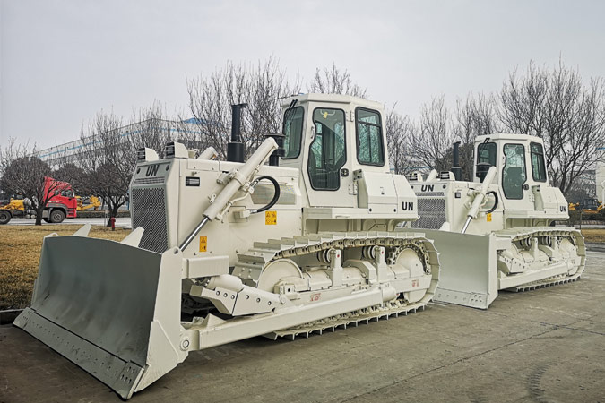 世界有我，山推助力聯(lián)合國維和任務(wù)。