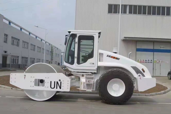 世界有我，山推助力聯(lián)合國維和任務(wù)。